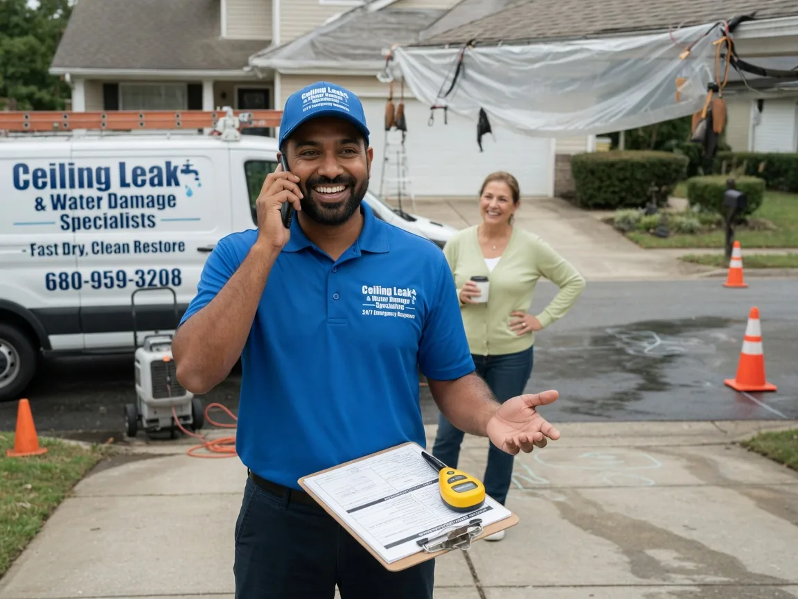 Ceiling Leak Cleanup Bannister, MI FAQs